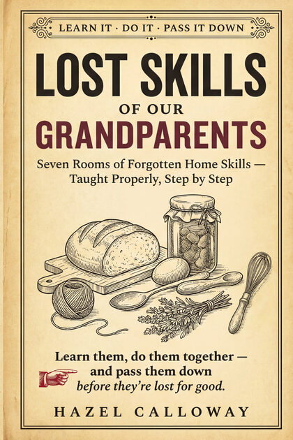 Cover of Lost Skills of Our Grandparents by Hazel Calloway.